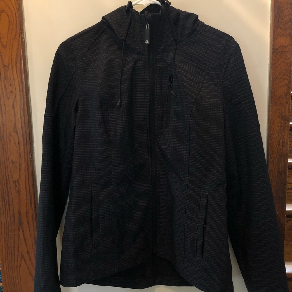 Halifax Black Soft Shell Rain Jacket. - image 1